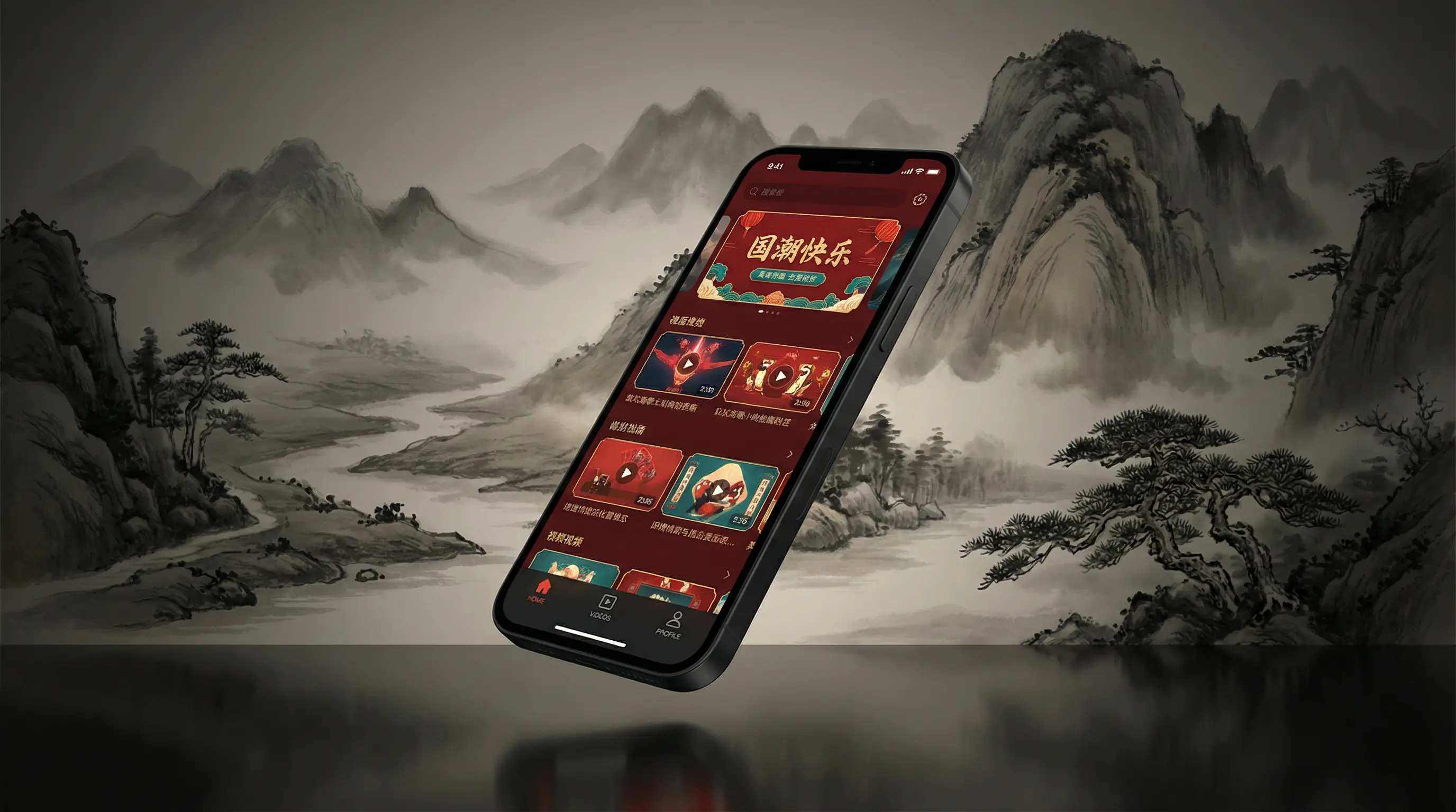 液体欲望 移动端APP界面展示